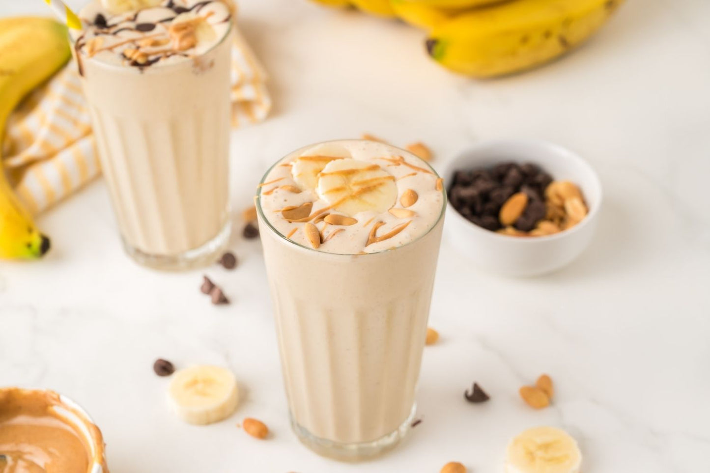 Peanut Butter Banana Milkshake