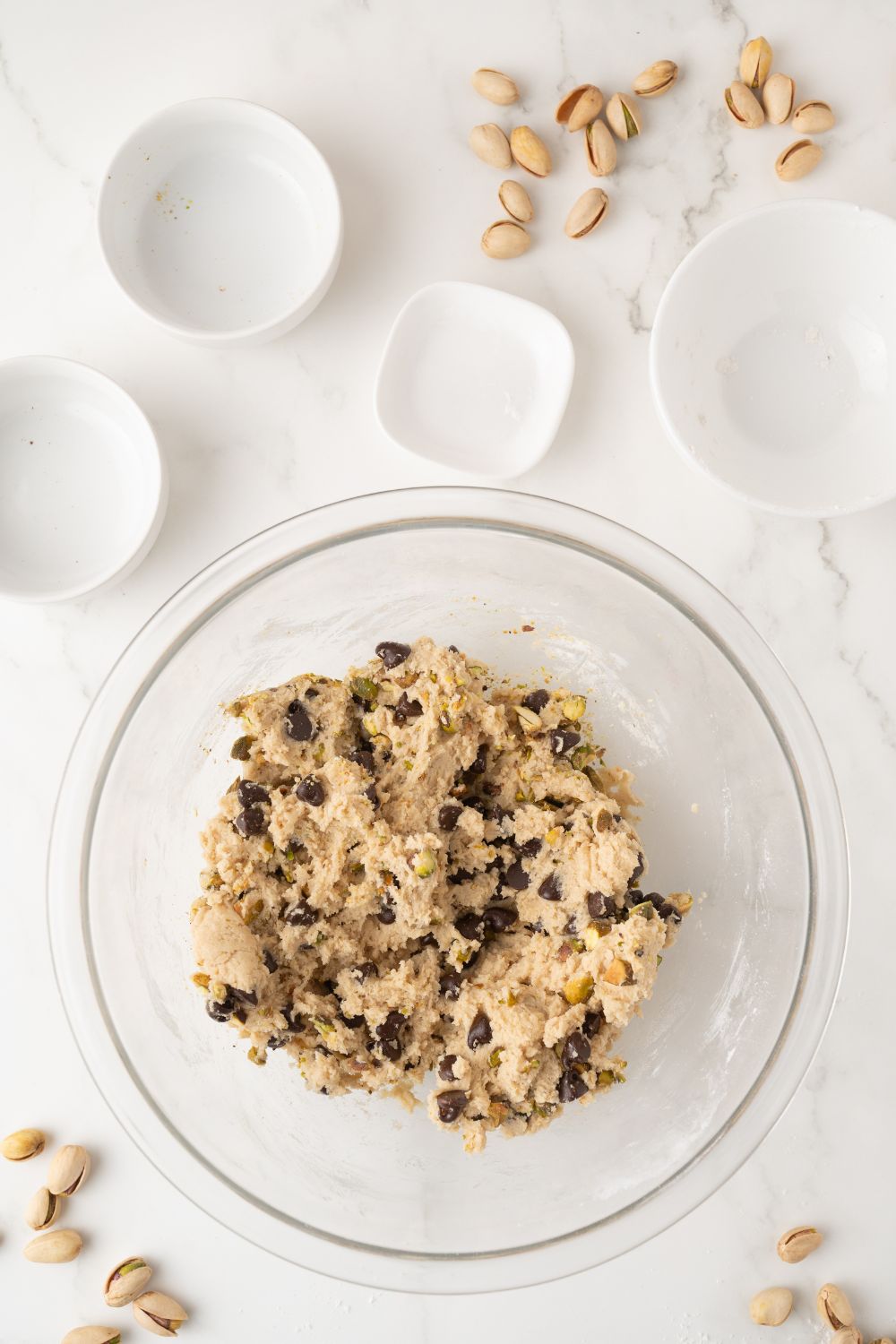 Pistachio Chocolate Chip Cookies