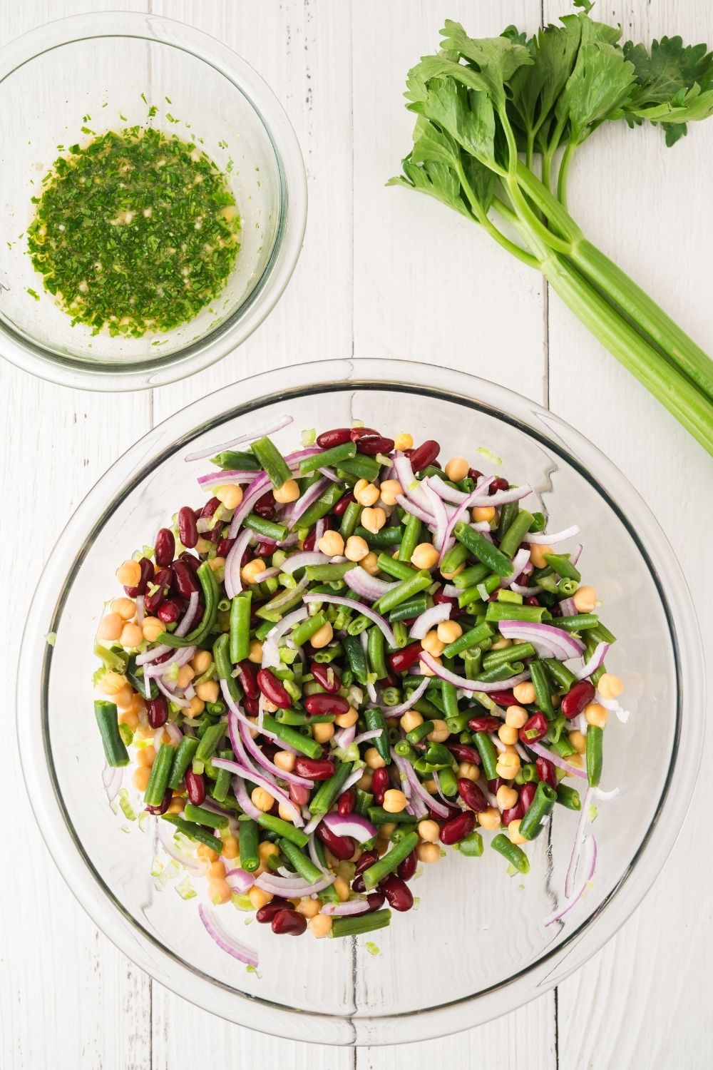 Three Bean Salad - set 1