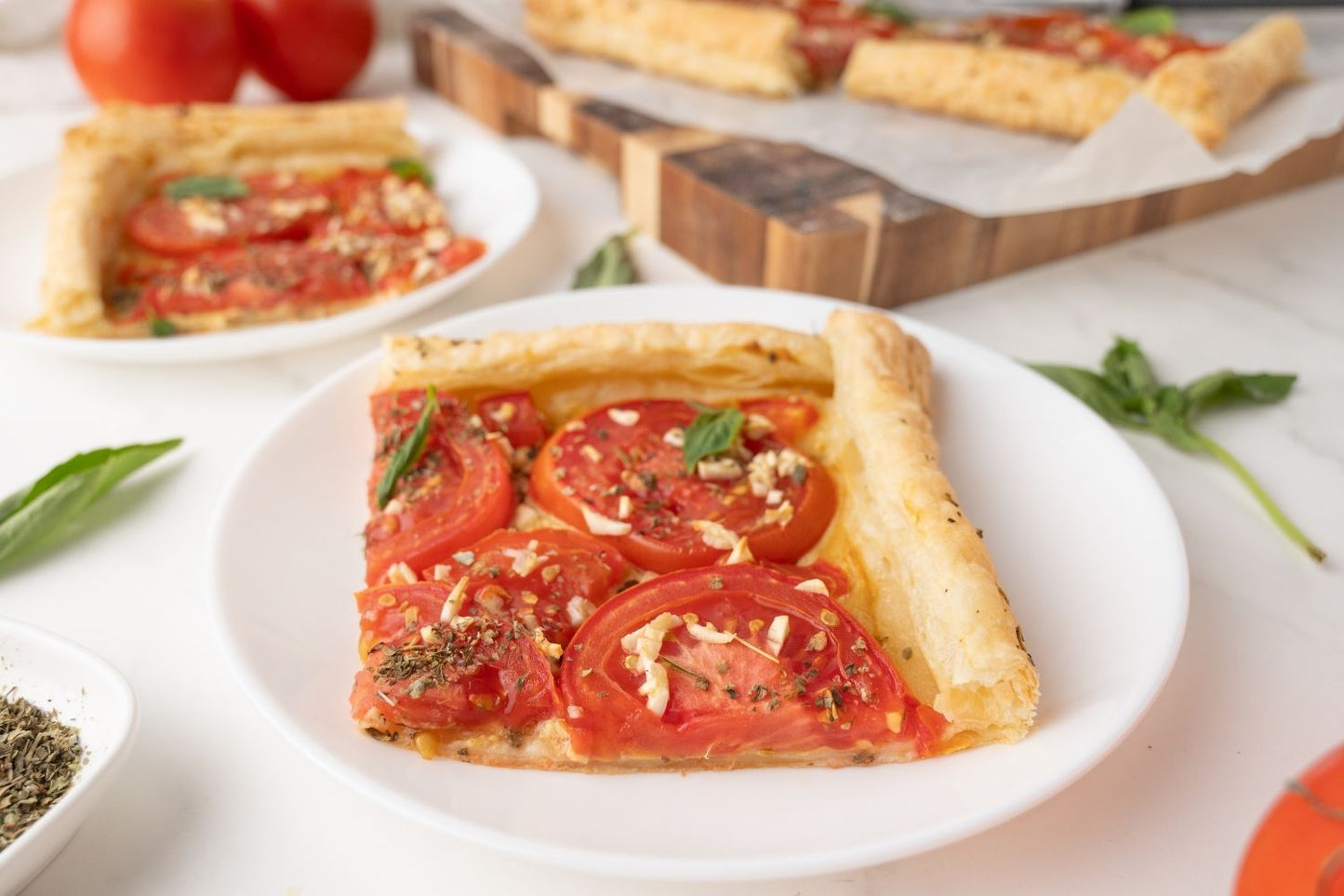 Tomato Tart with Puff Pastry