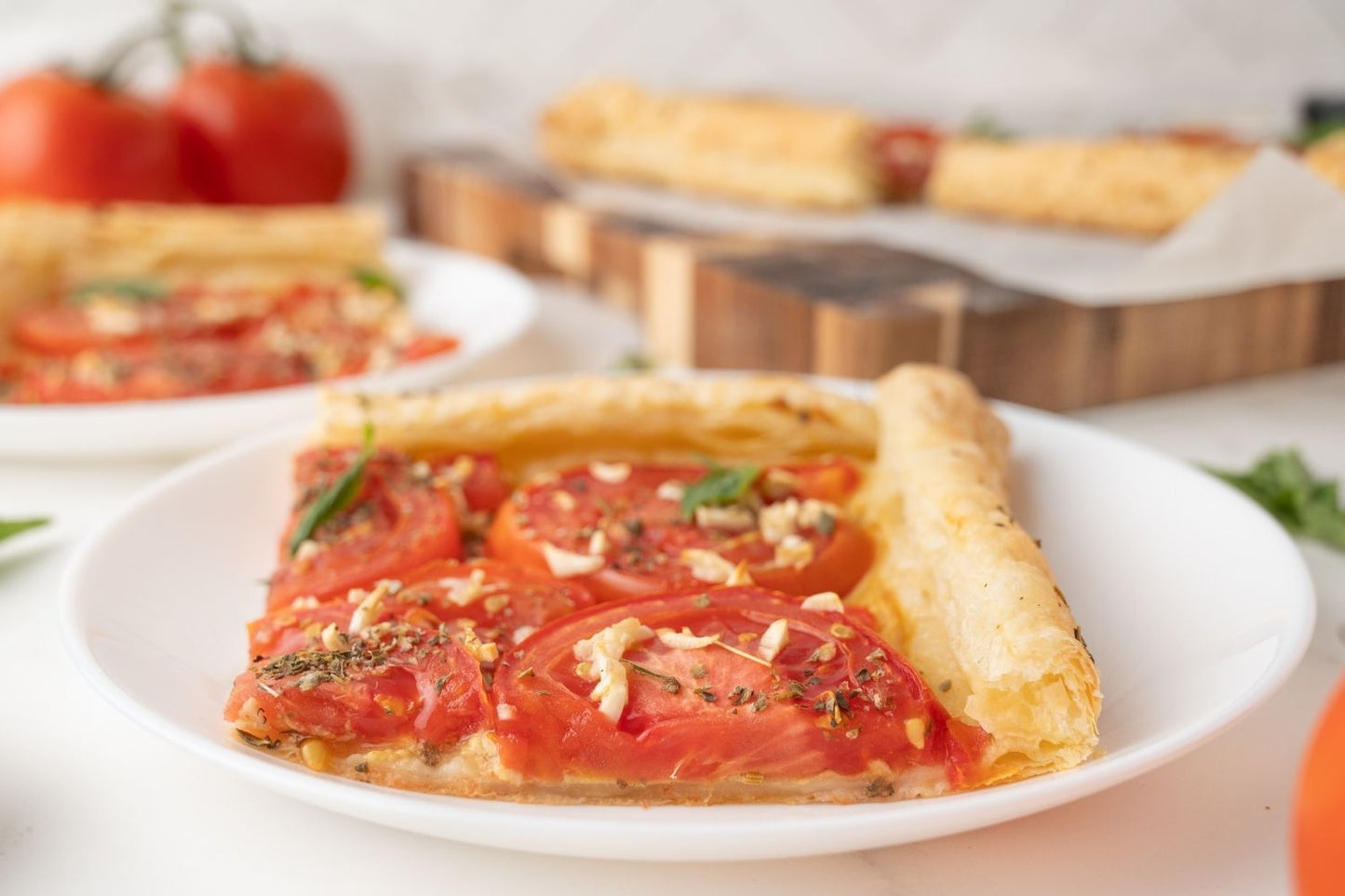 Tomato Tart with Puff Pastry