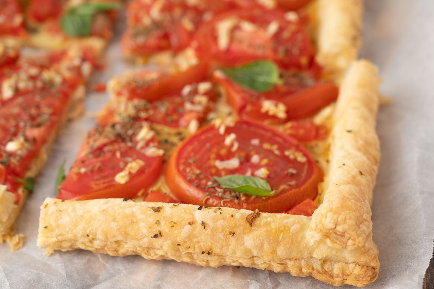Tomato Tart with Puff Pastry