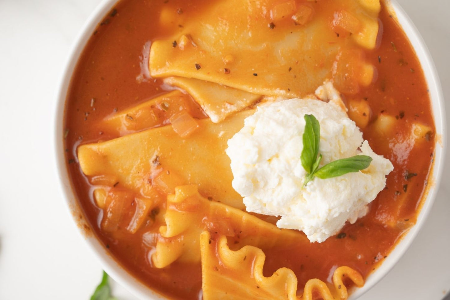 Lasagna Soup