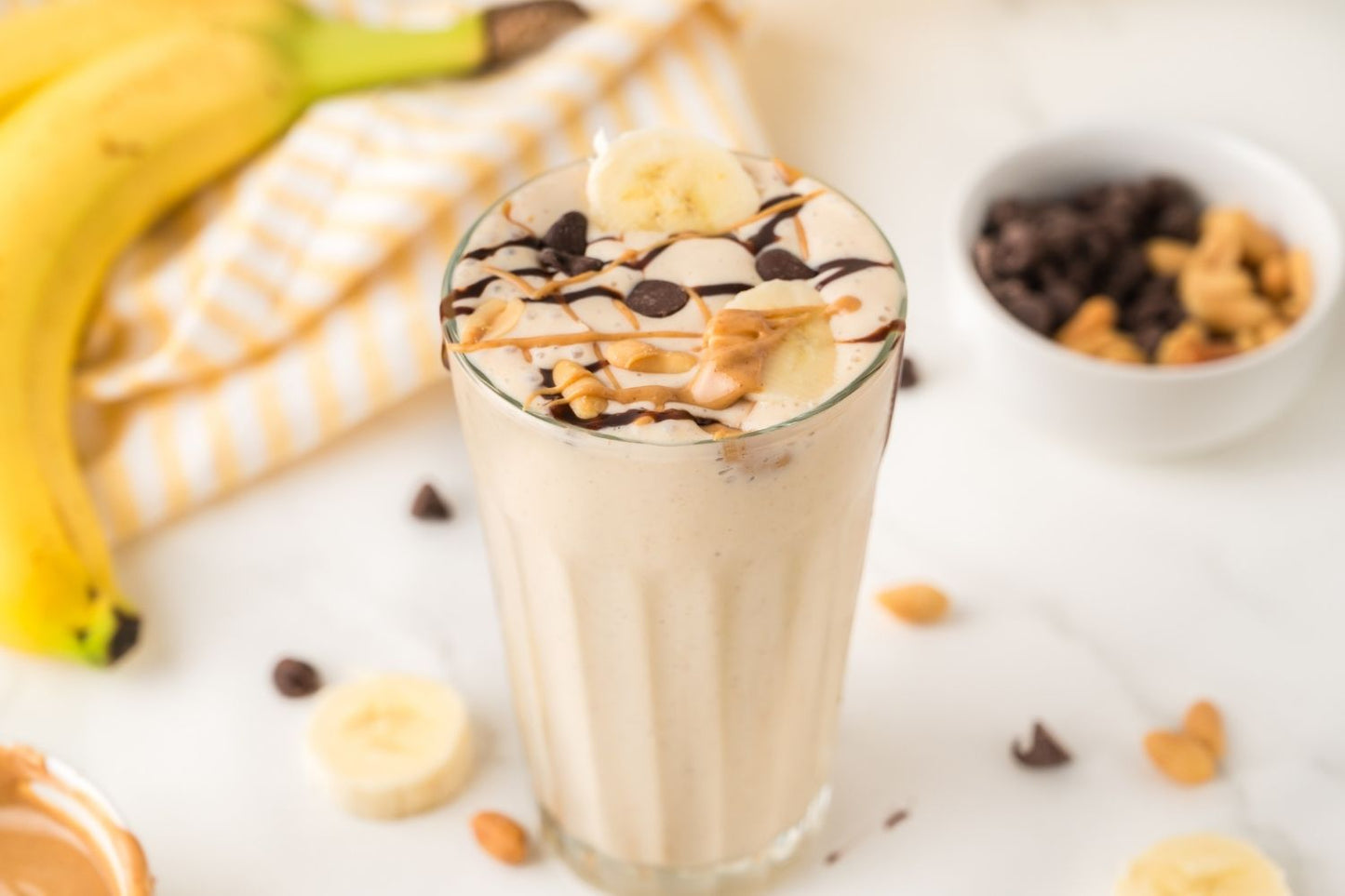 Peanut Butter Banana Milkshake