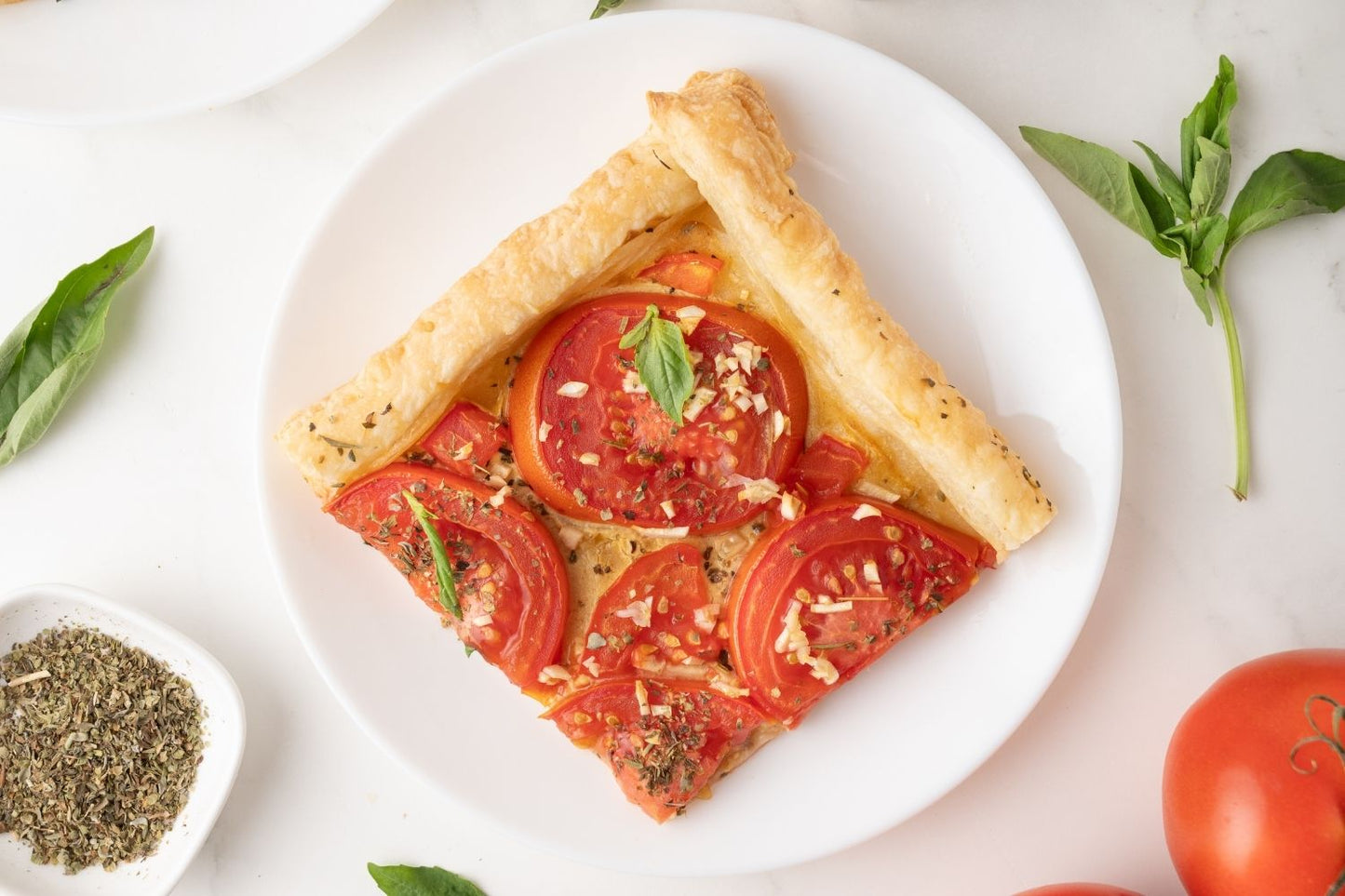 Tomato Tart with Puff Pastry