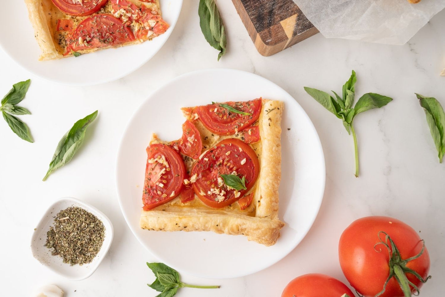 Tomato Tart with Puff Pastry