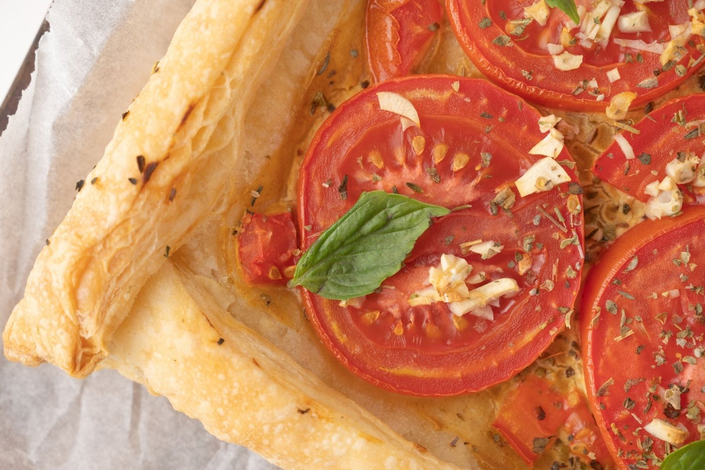 Tomato Tart with Puff Pastry