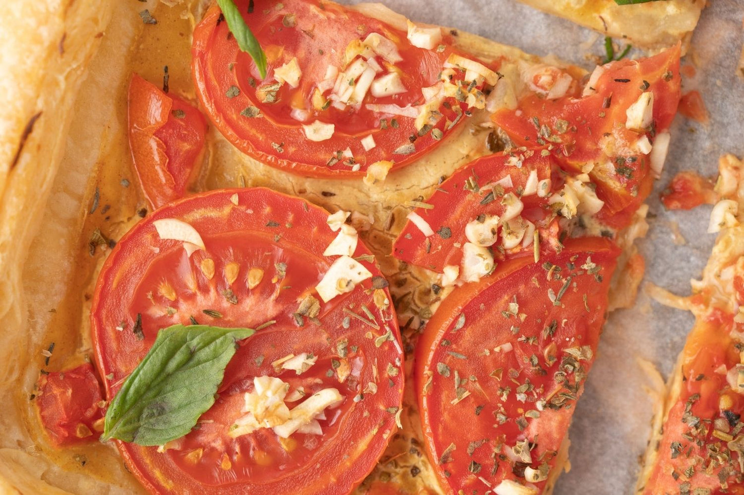 Tomato Tart with Puff Pastry