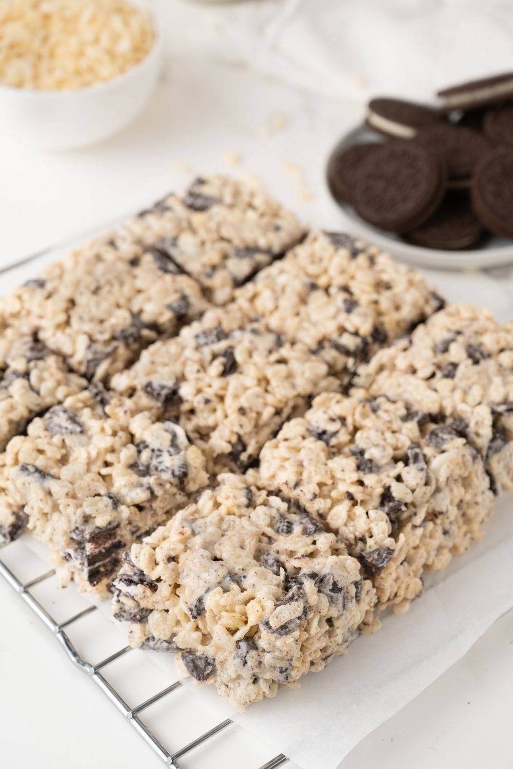 Oreo Rice Krispie Treats