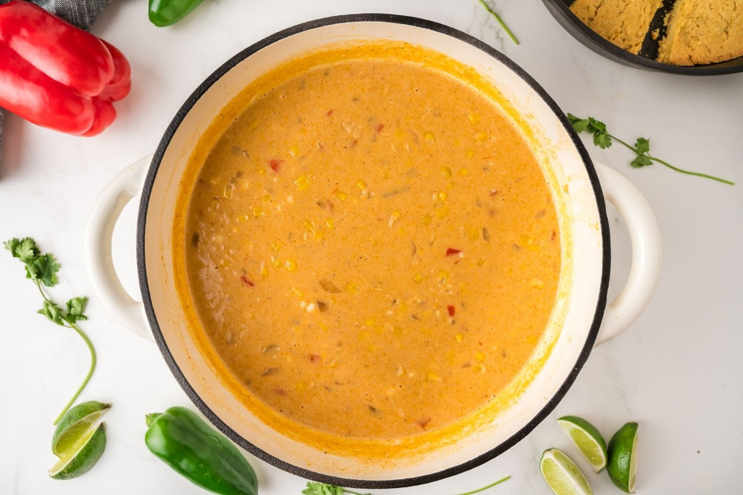 Mexican Street Corn Soup
