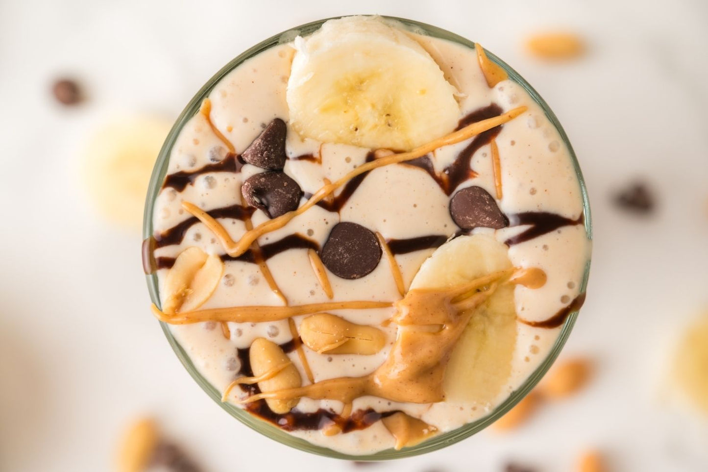 Peanut Butter Banana Milkshake