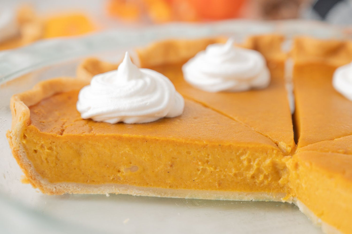 Eggless Pumpkin Pie