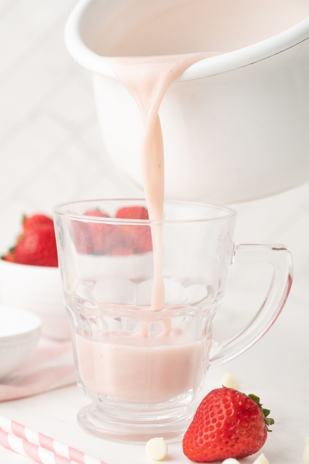 Strawberry Hot Chocolate