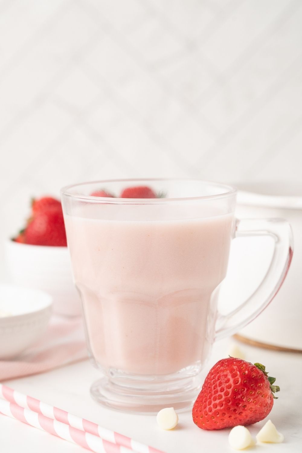 Strawberry Hot Chocolate