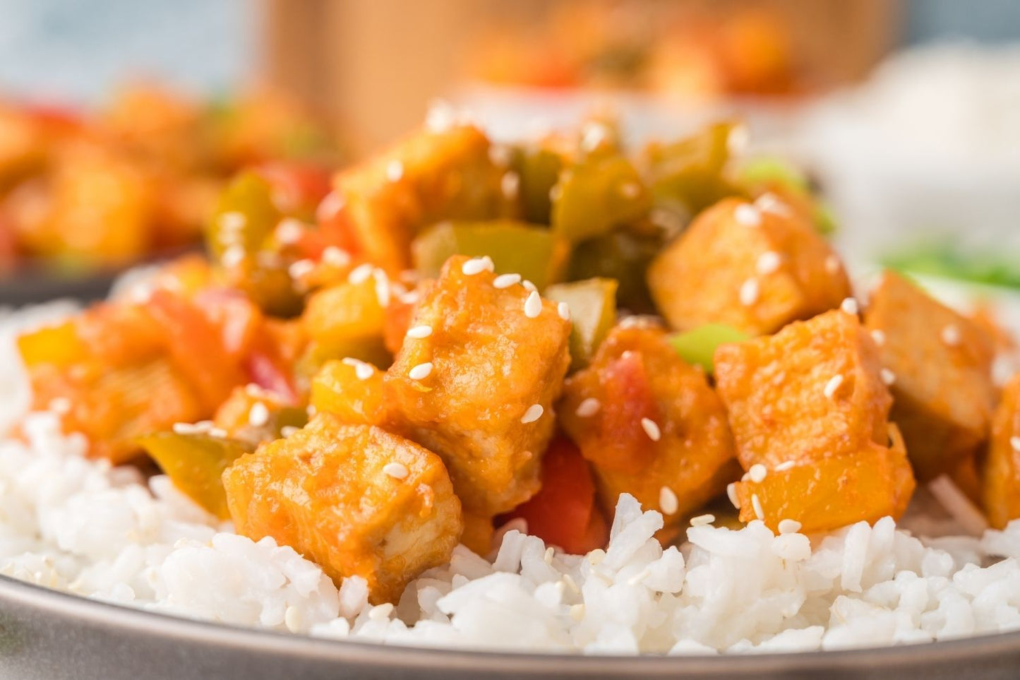 Sweet and Sour Tofu - set 1