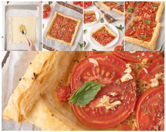 Tomato Tart with Puff Pastry