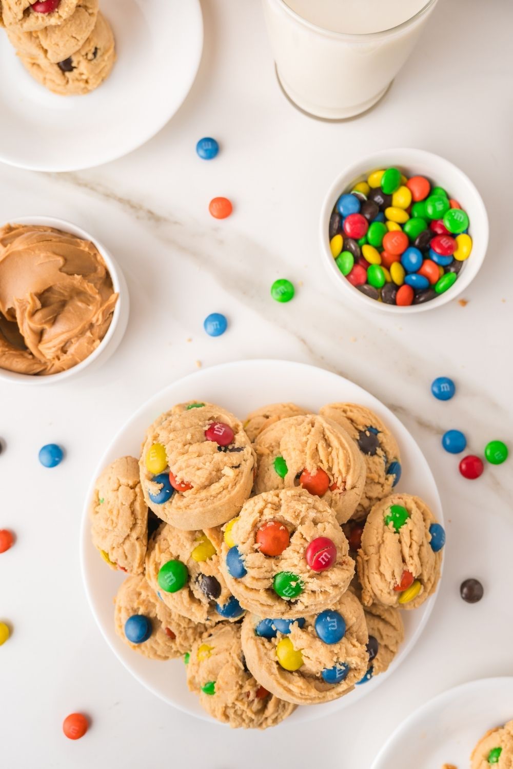 Peanut Butter M&M Cookies