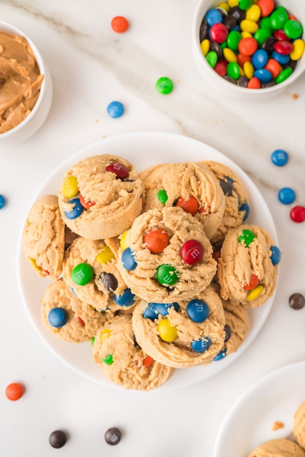Peanut Butter M&M Cookies