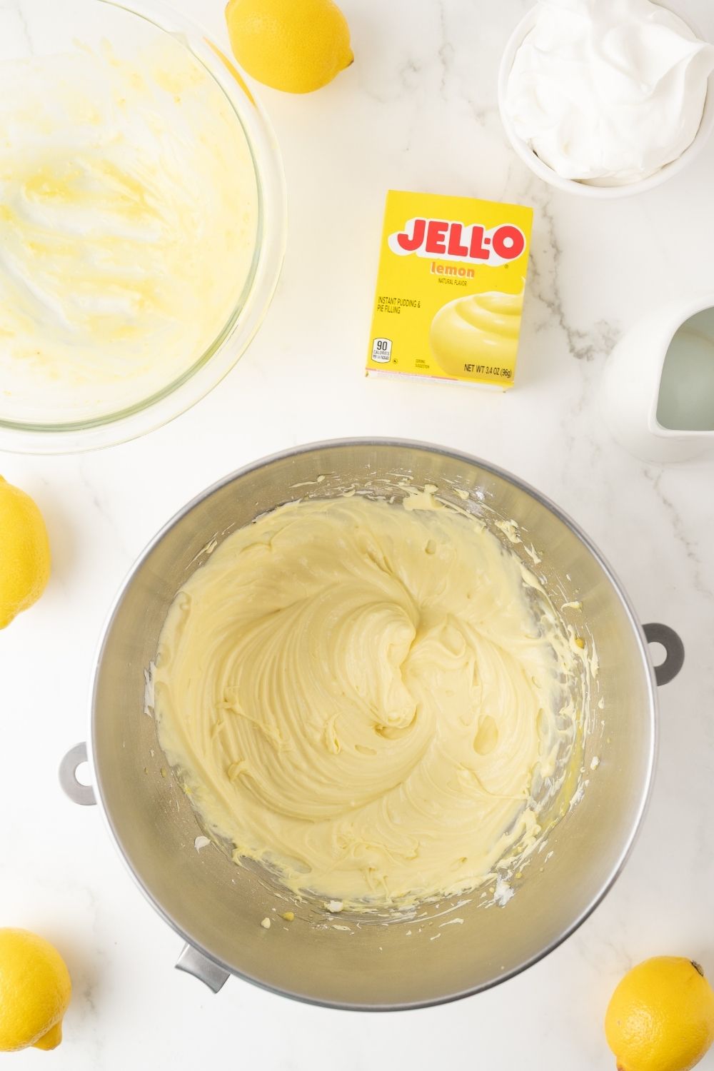 Lemon Cream Cheese Dump Cake