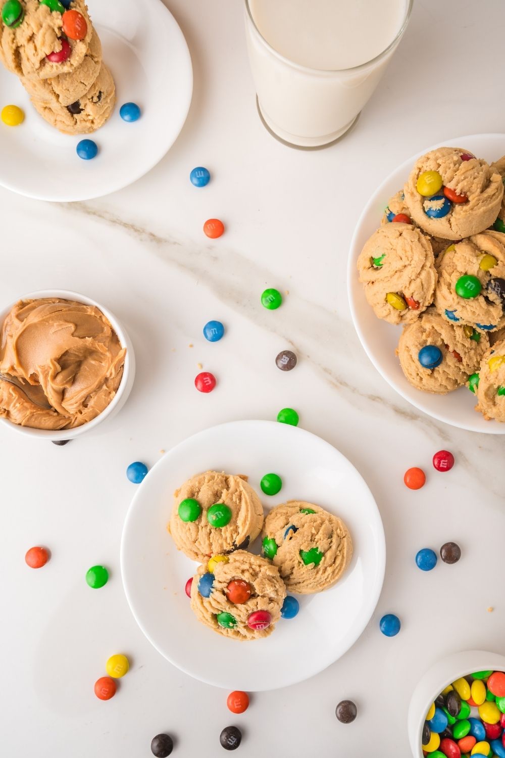 Peanut Butter M&M Cookies