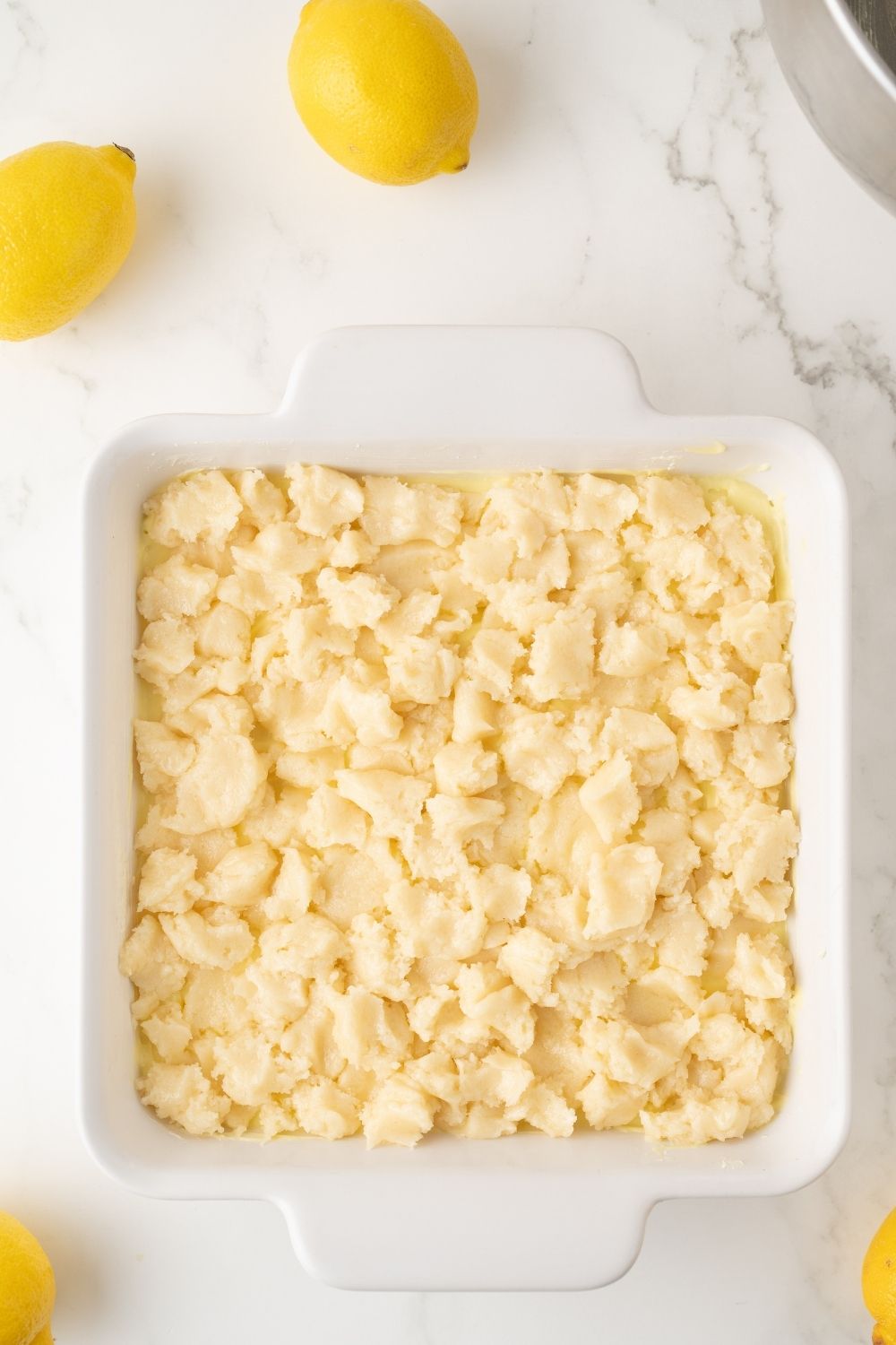Lemon Cream Cheese Dump Cake