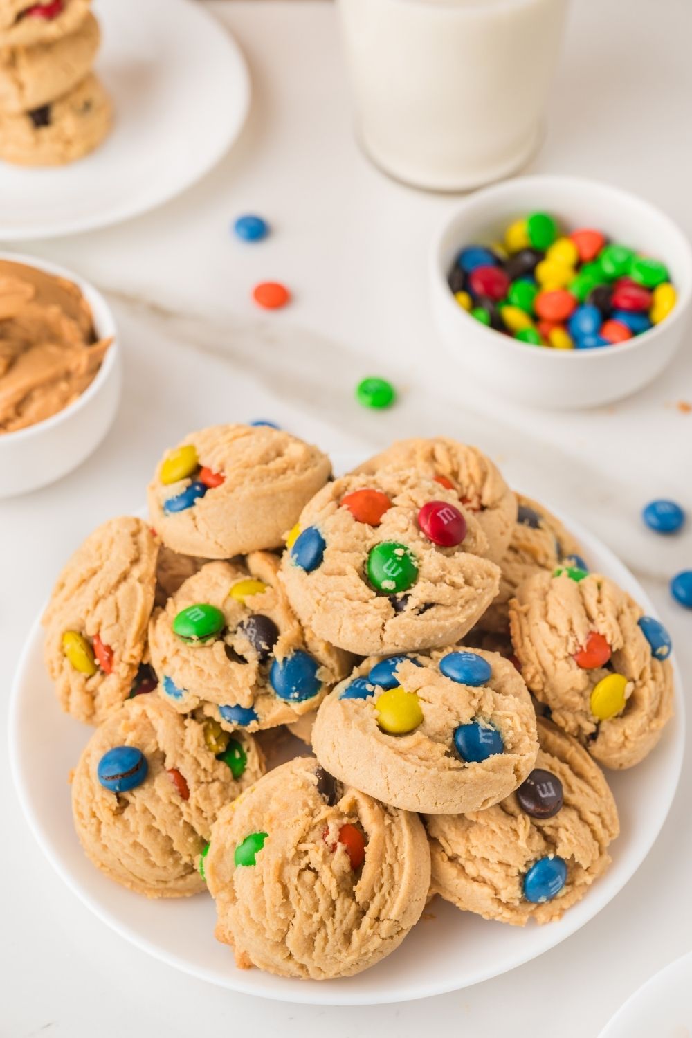 Peanut Butter M&M Cookies