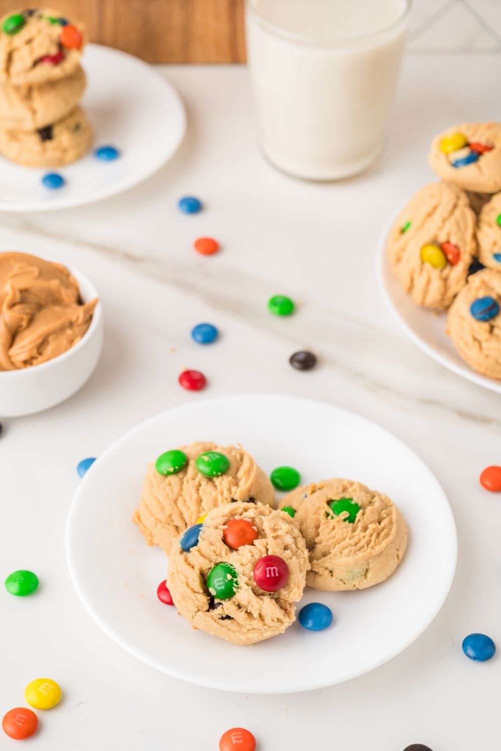 Peanut Butter M&M Cookies