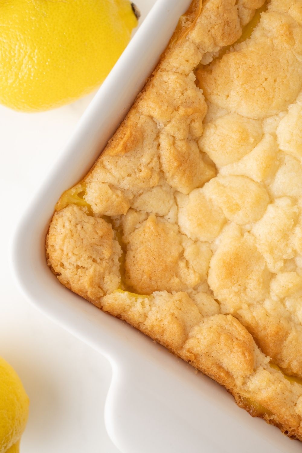 Lemon Cream Cheese Dump Cake