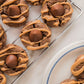Chocolate Peanut Butter Blossoms