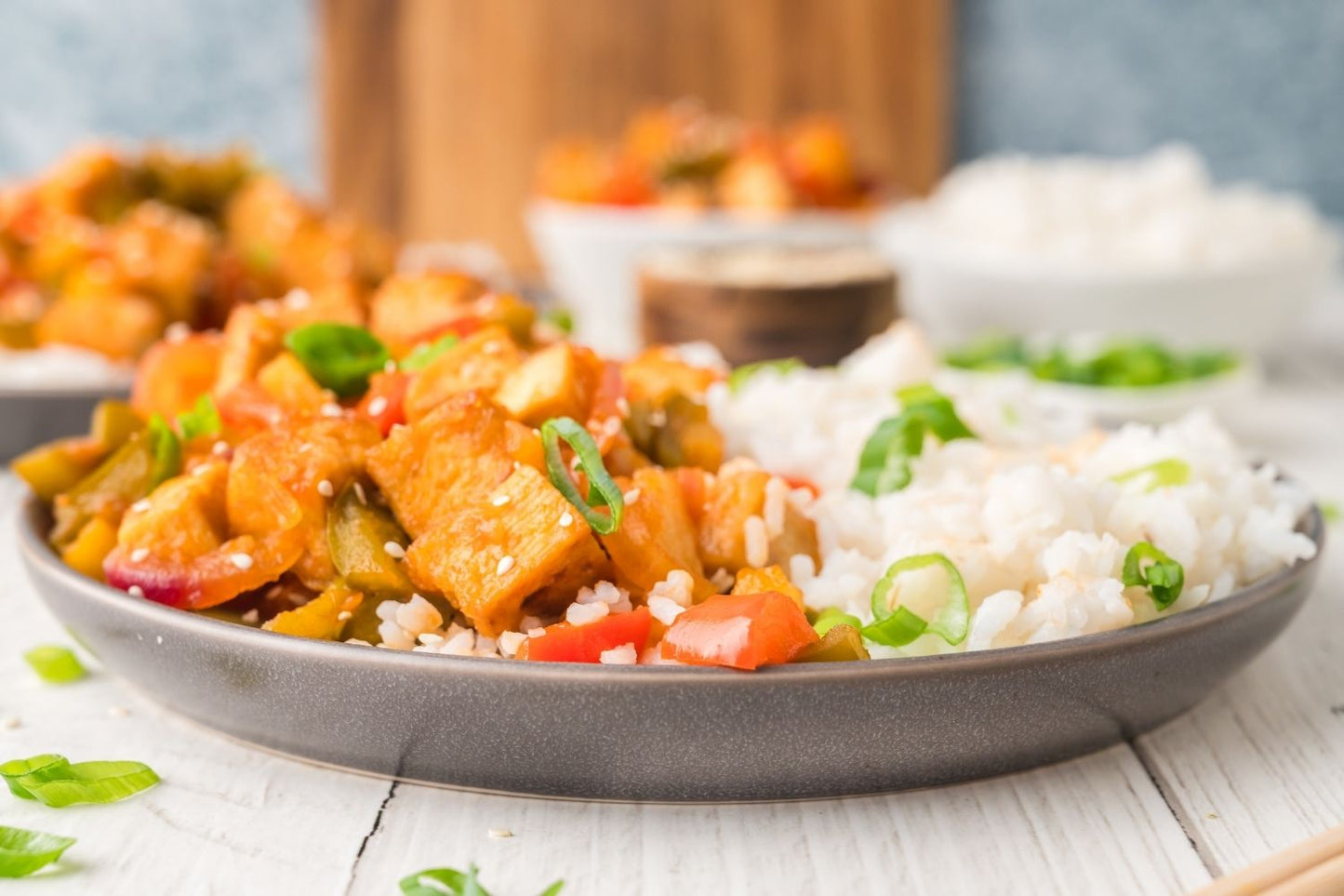 Sweet and Sour Tofu - set 1