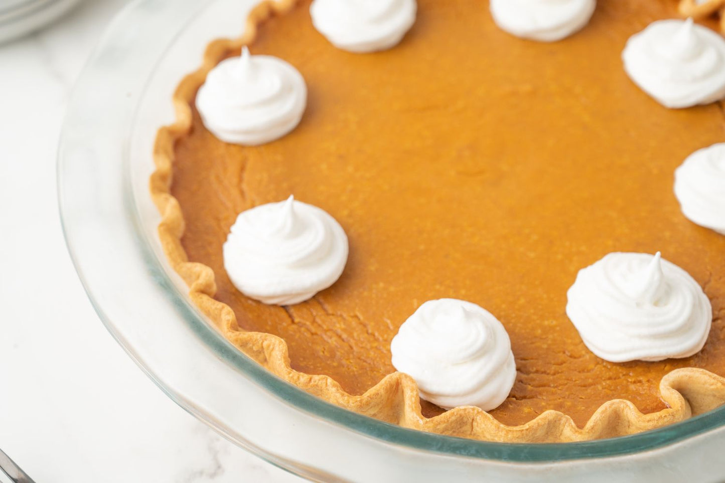 Eggless Pumpkin Pie