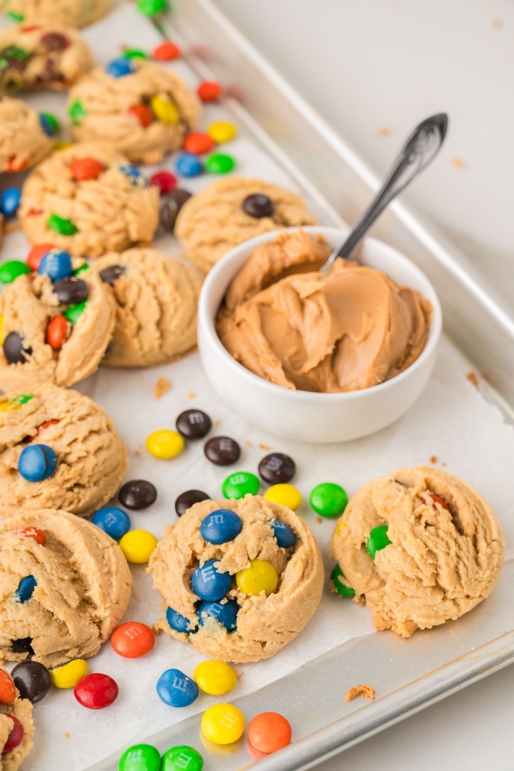 Peanut Butter M&M Cookies