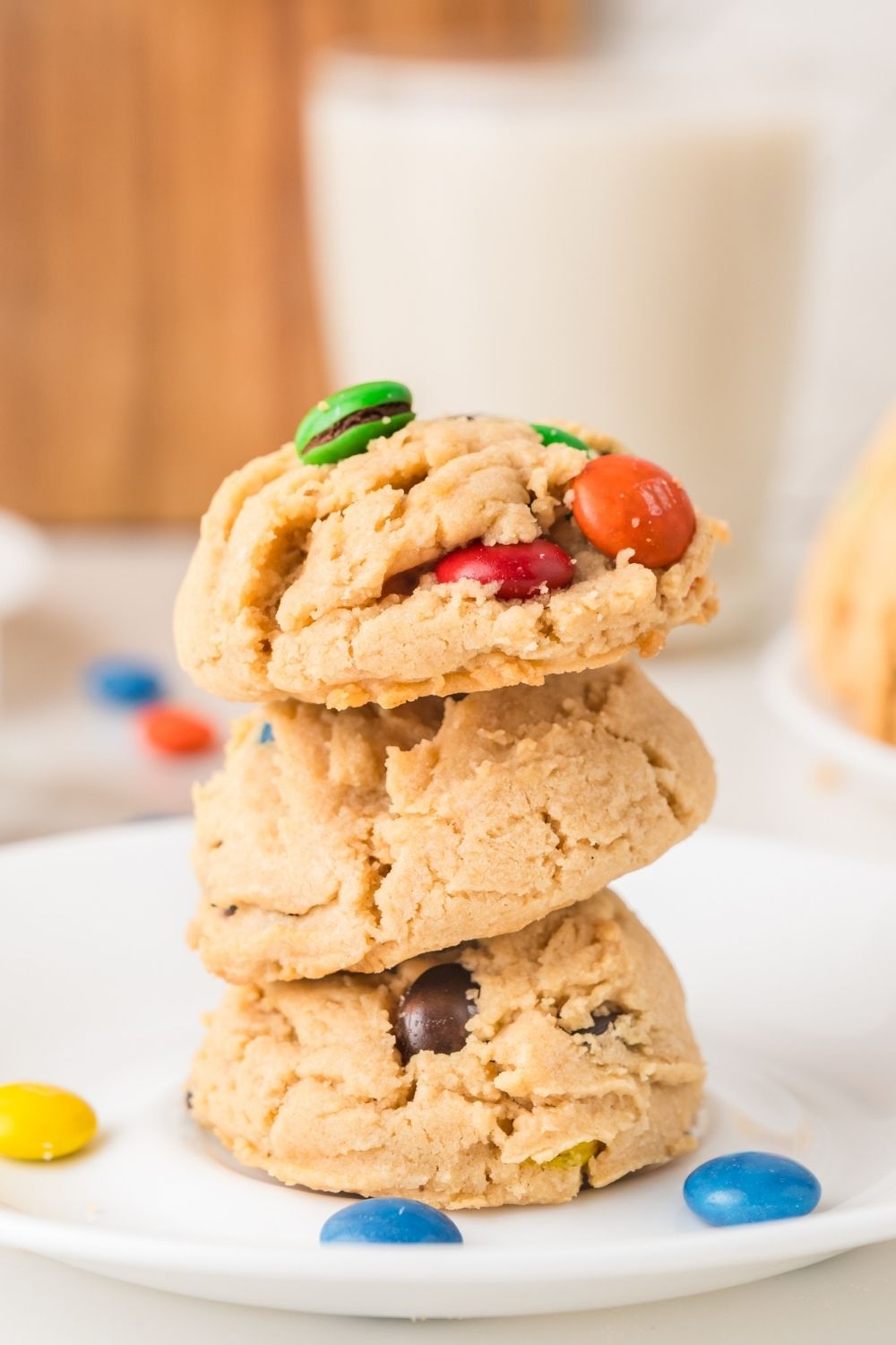 Peanut Butter M&M Cookies