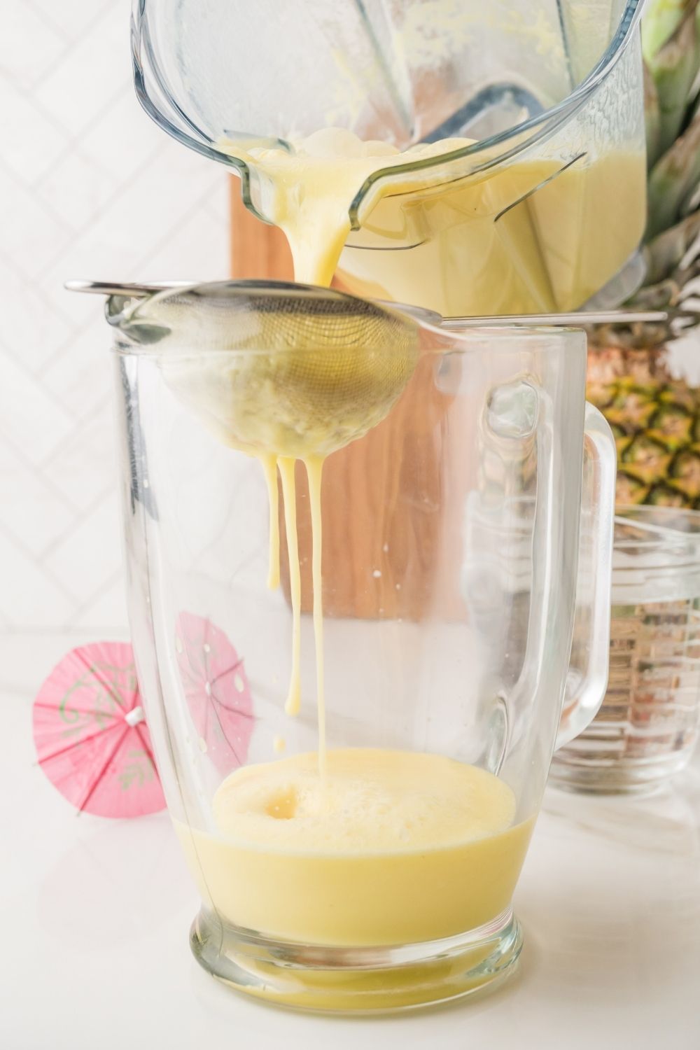 Pina Colada Agua Fresca