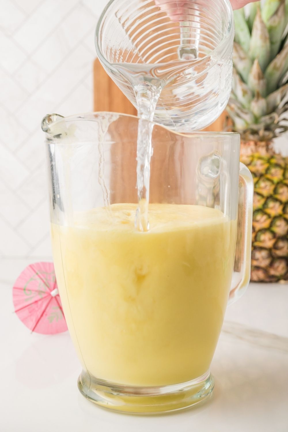 Pina Colada Agua Fresca