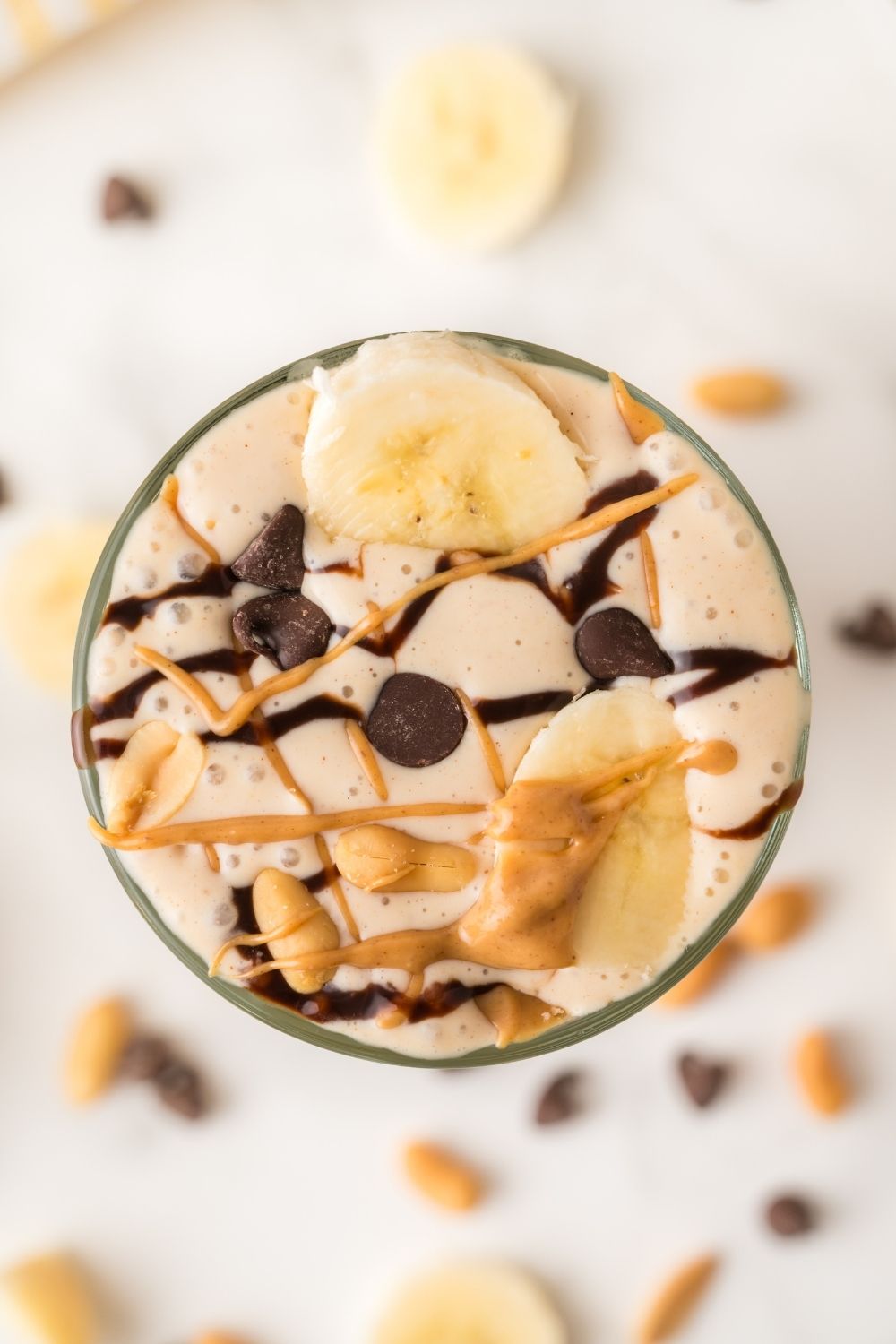 Peanut Butter Banana Milkshake