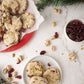 Cranberry Pistachio Shortbread Cookies