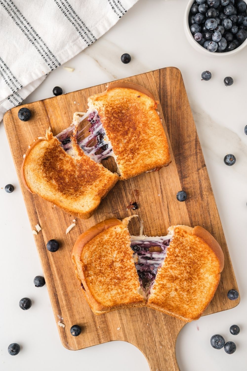 Blueberry Grilled Cheese