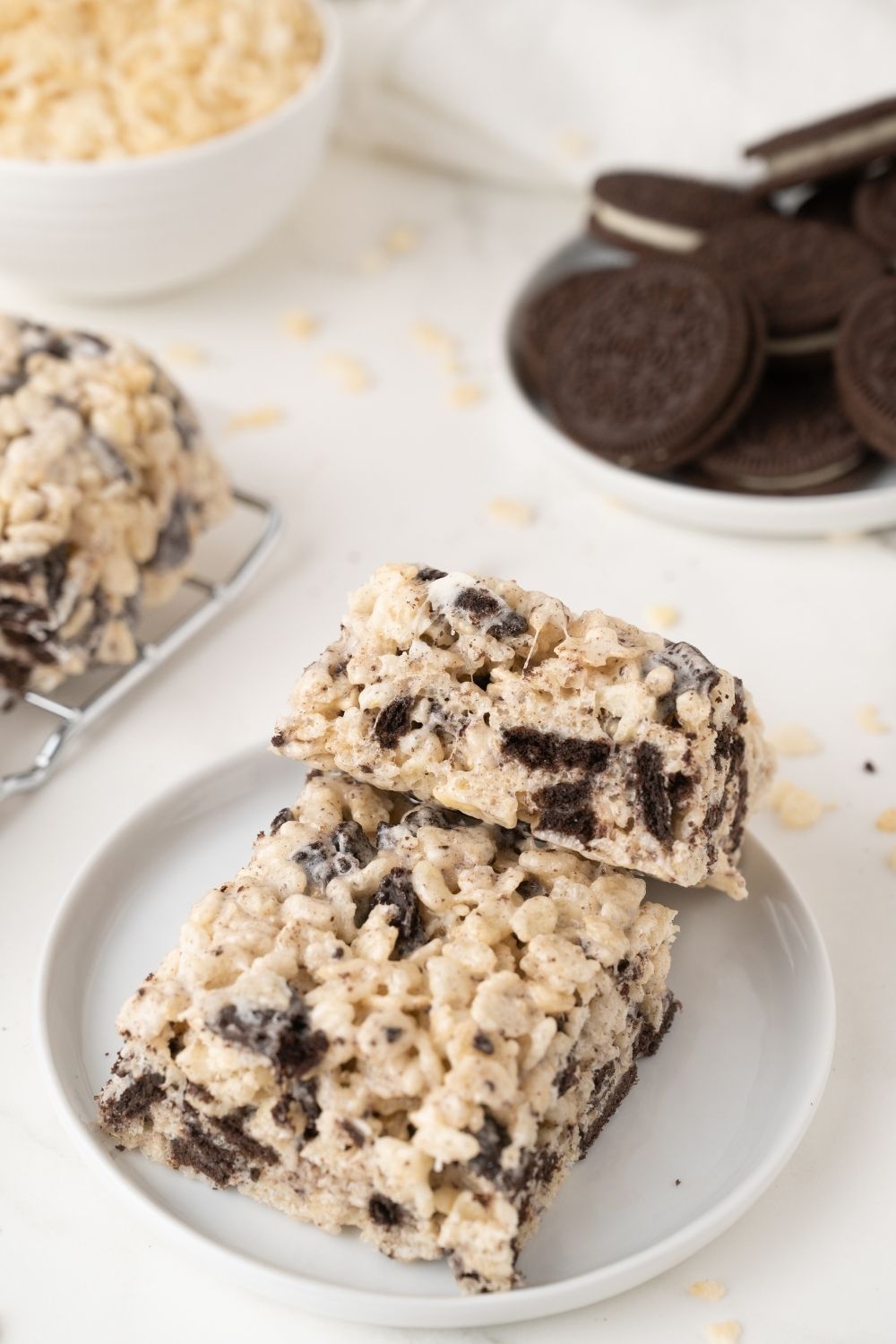 Oreo Rice Krispie Treats