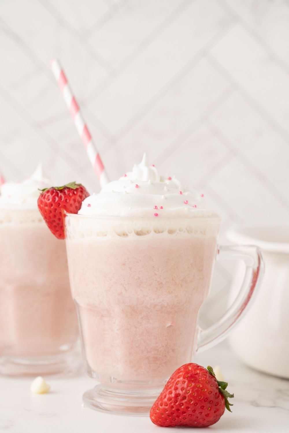 Strawberry Hot Chocolate