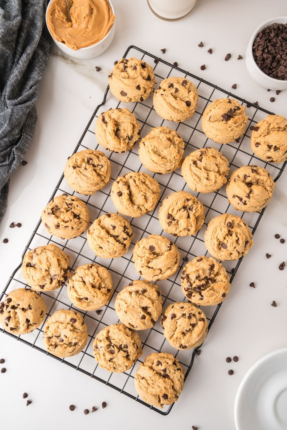 Peanut Butter Chocolate Chip Cookies