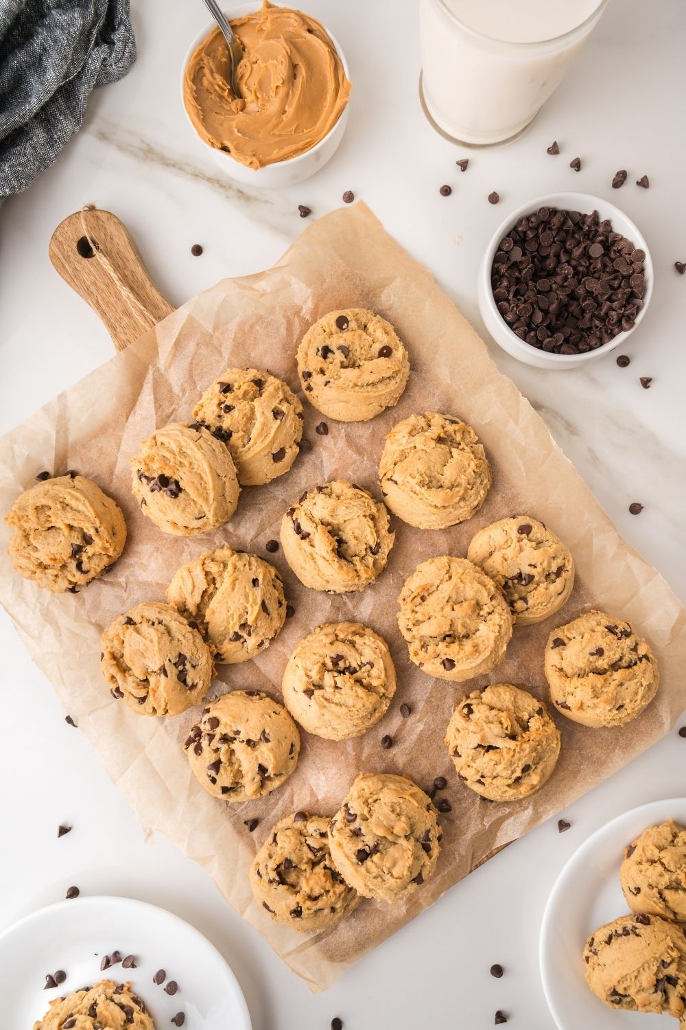 Peanut Butter Chocolate Chip Cookies