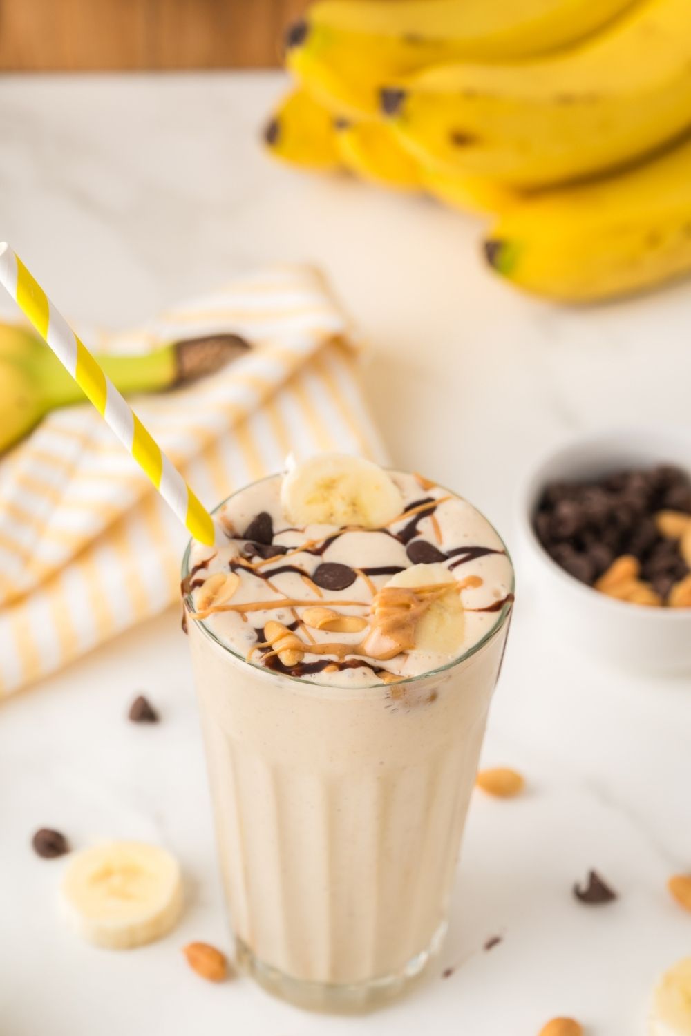 Peanut Butter Banana Milkshake