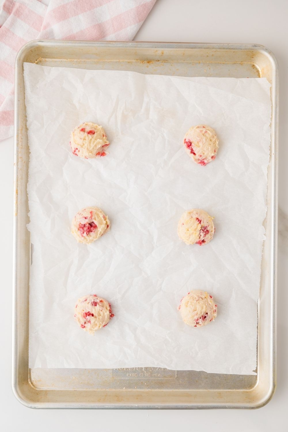 Raspberry Lemon Cookies