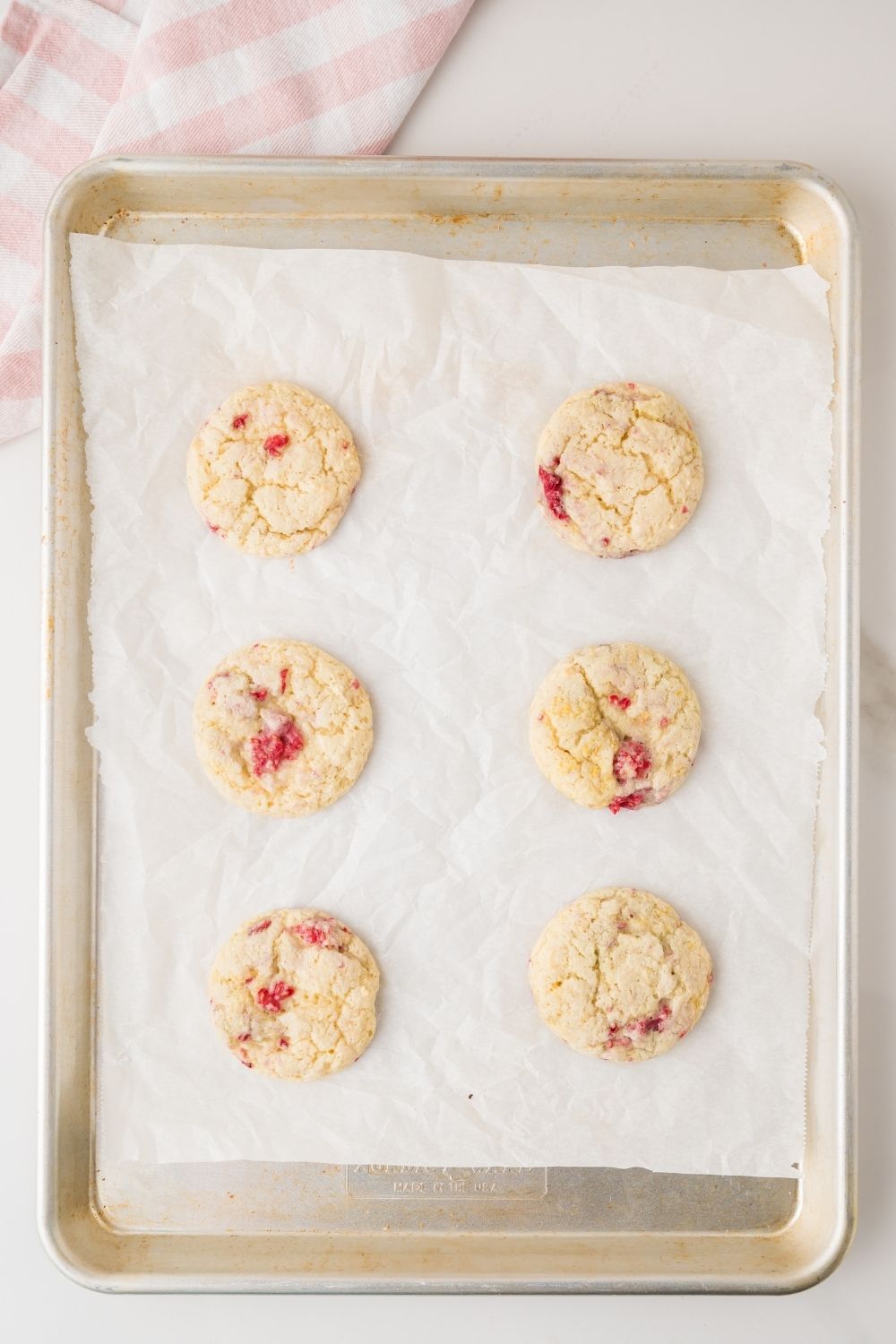 Raspberry Lemon Cookies