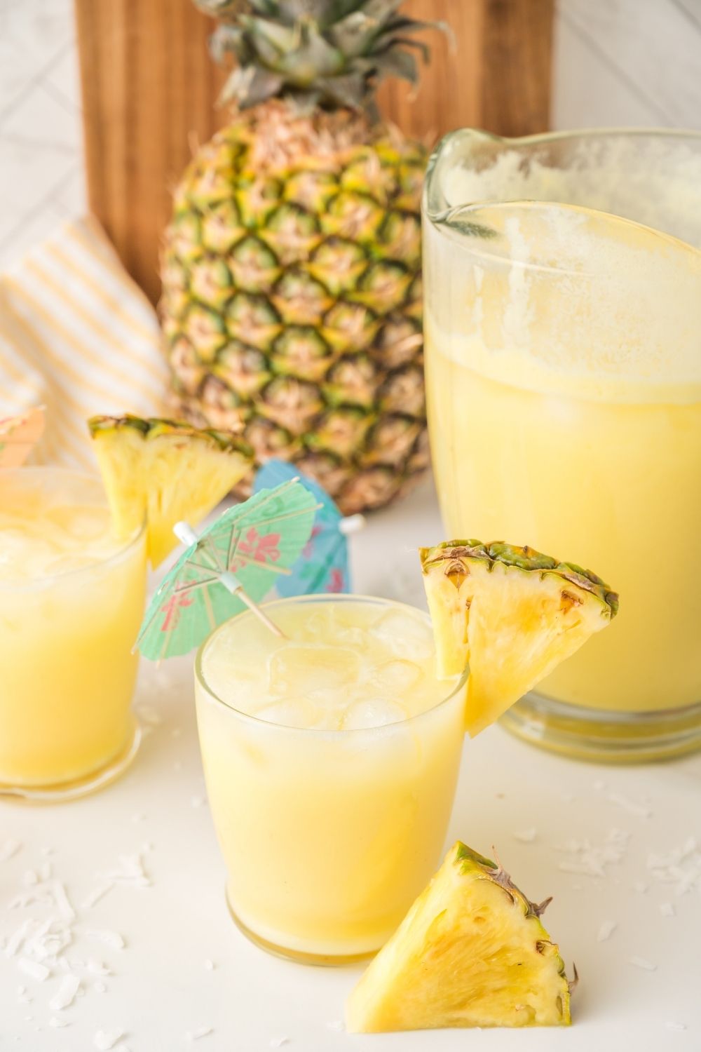 Pina Colada Agua Fresca