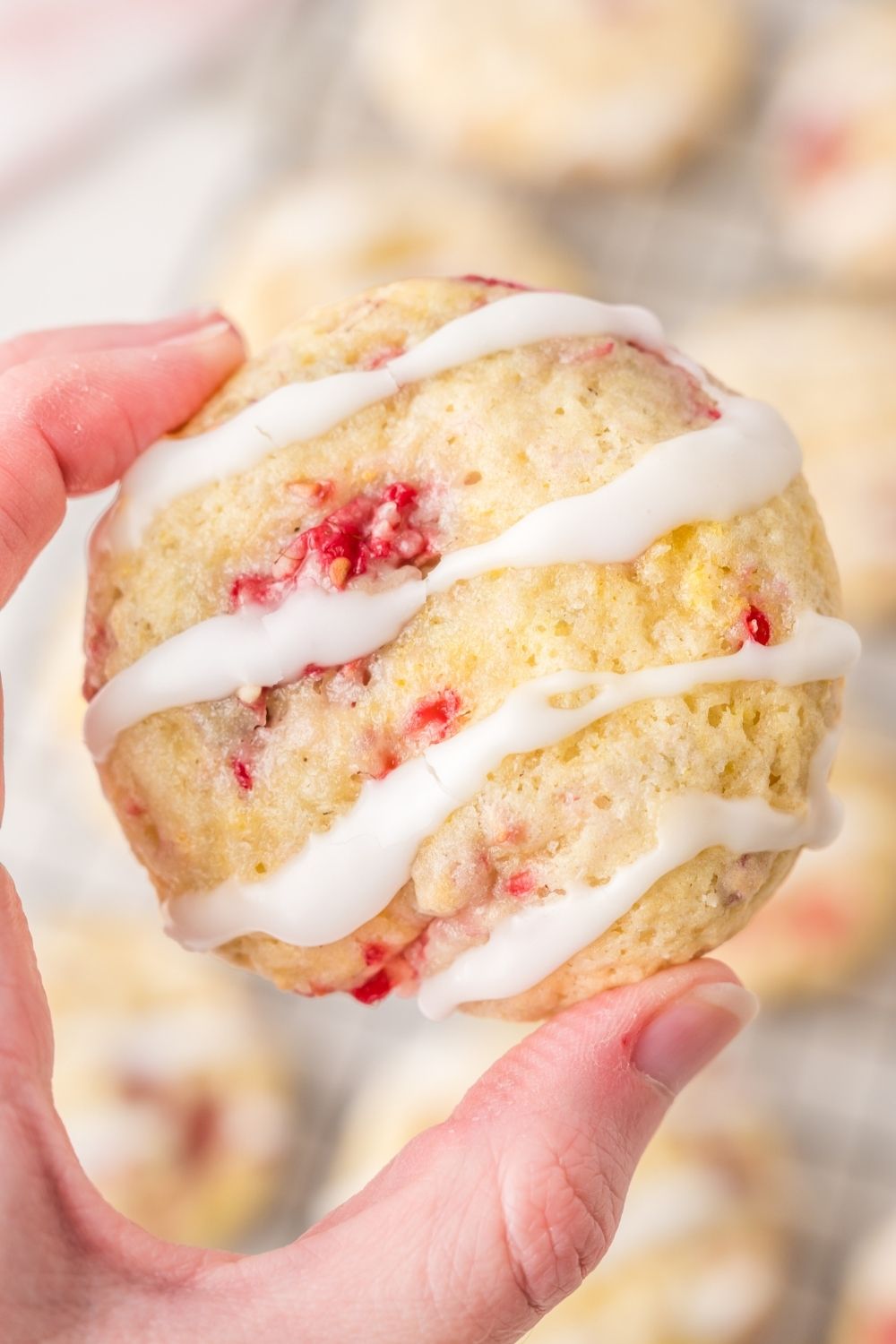 Raspberry Lemon Cookies