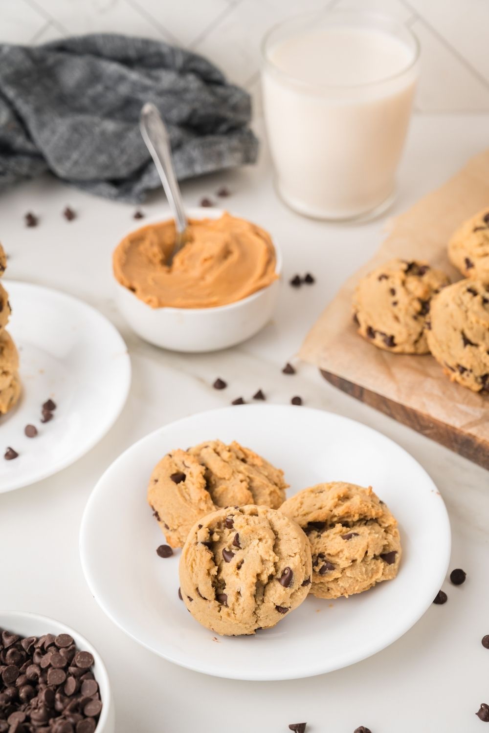 Peanut Butter Chocolate Chip Cookies
