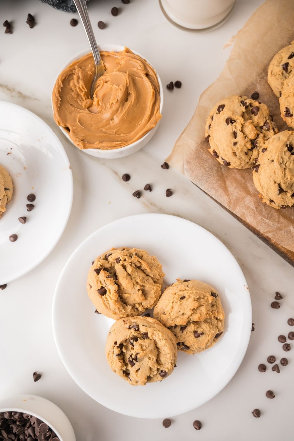 Peanut Butter Chocolate Chip Cookies