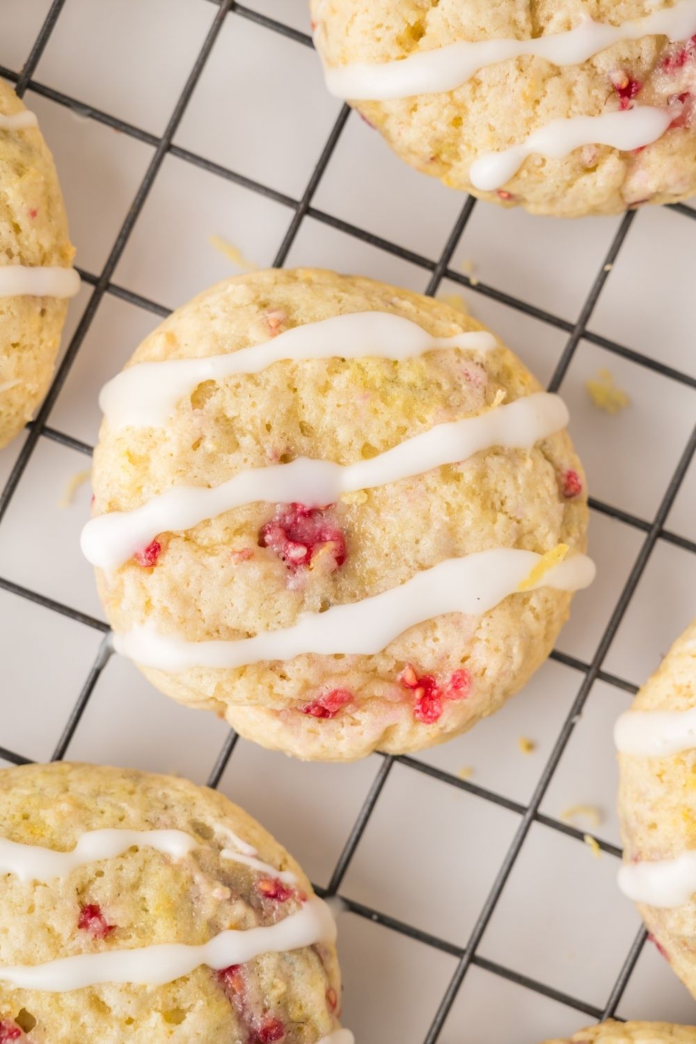 Raspberry Lemon Cookies
